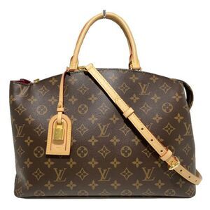 Louis Vuitton Grand Palais MM Shoulder Bag Monogram Brown